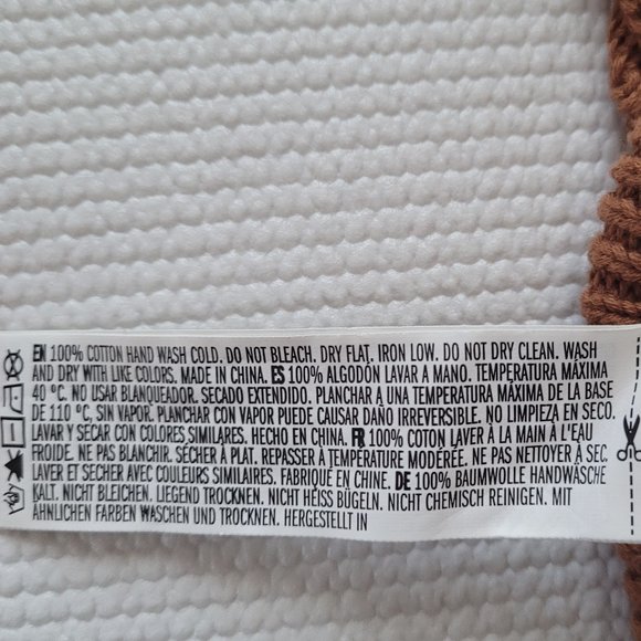 Forever 21 Sweater Womens Small Brown Faux Wrap V-Neck Casual Autumn - Picture 9 of 9